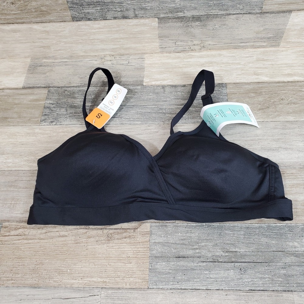 PLAYTEX Nursing Bra Sz Small Pure Comfort Shaping Foam‎ Wire Free NEW